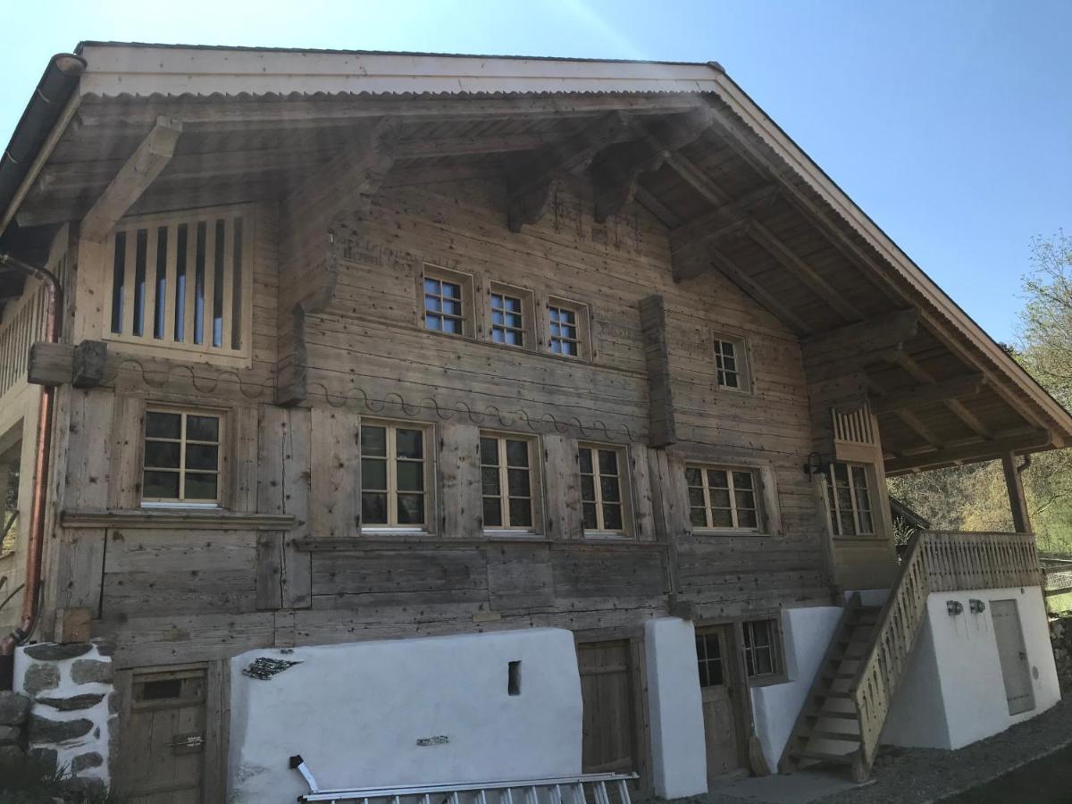 Bed and Breakfast Au Pre Des Chevaux Chateau-d'Oex Exterior foto